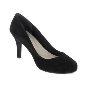 Rockport x Adidas ADIPRENE+ Black Suede Pump